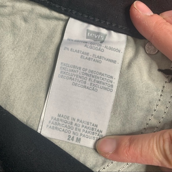 NWT Levi’s 512 Perfectly Shaping Bootcut Black Womens Jeans - Picture 10 of 14